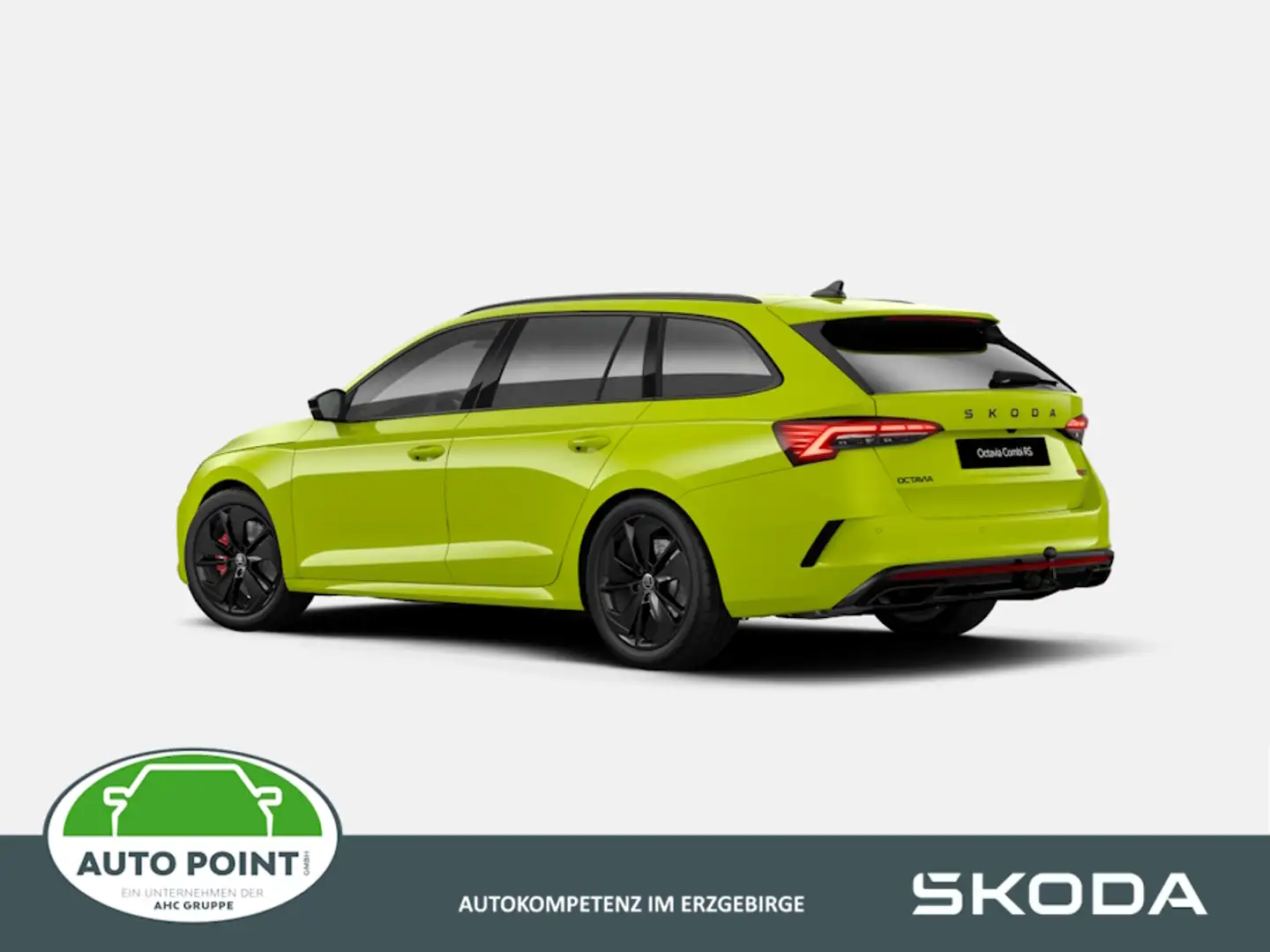 Skoda Octavia Combi RS AHK - Winter Paket - im Vorlauf! Grün - 2