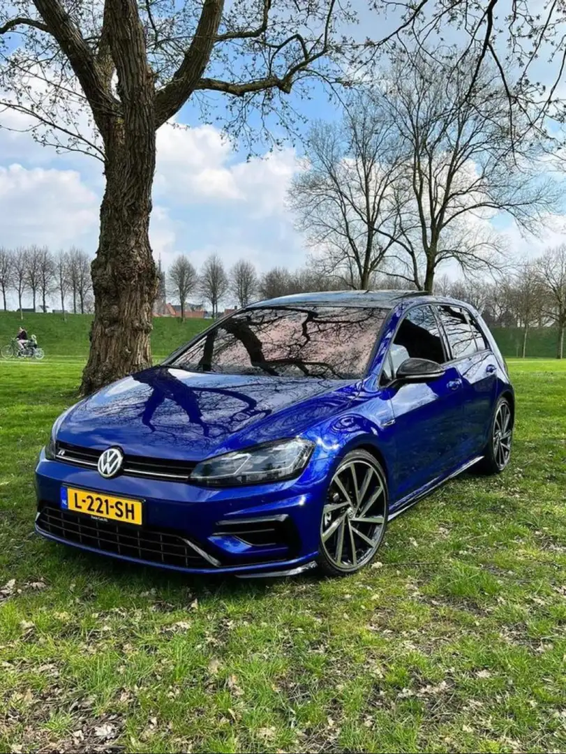 Volkswagen Golf 2.0 TSI 4Motion R Blauw - 1