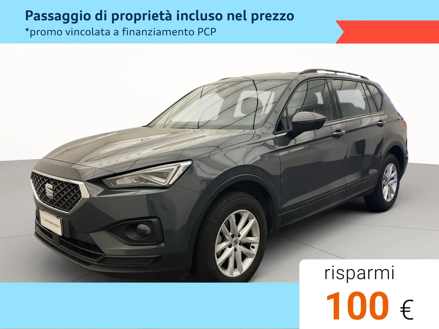 SEAT Tarraco 2.0 TDI Style 150 CV DSG - 7 POSTI - Grigio - 1