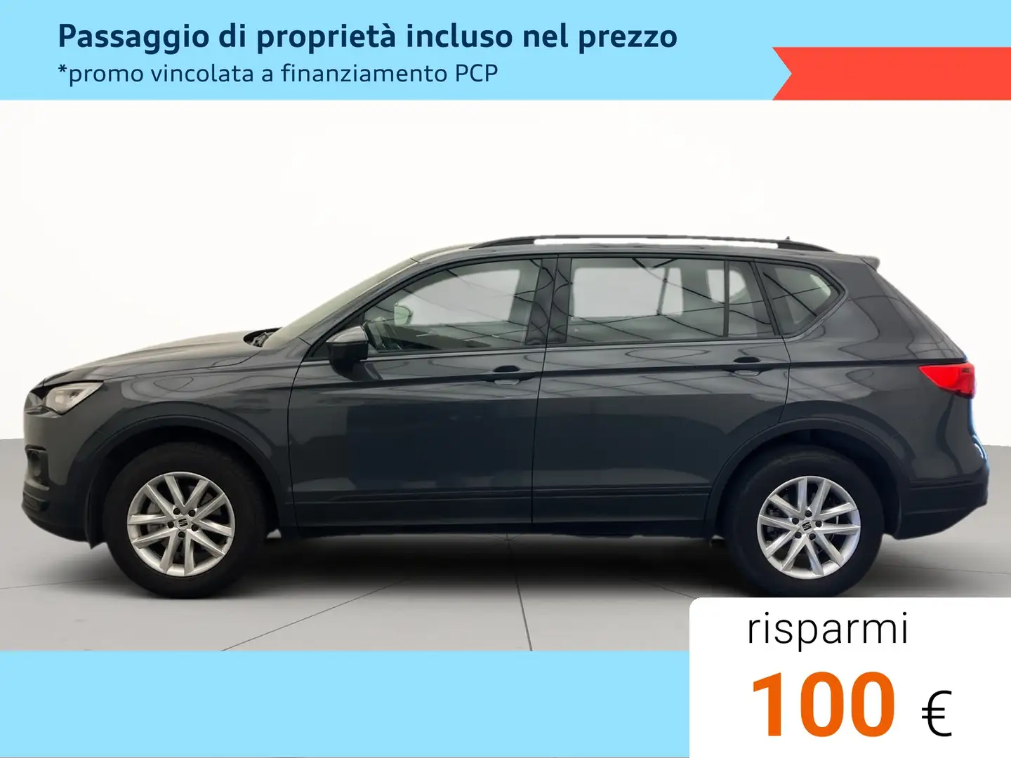 SEAT Tarraco 2.0 TDI Style 150 CV DSG - 7 POSTI - Grigio - 2
