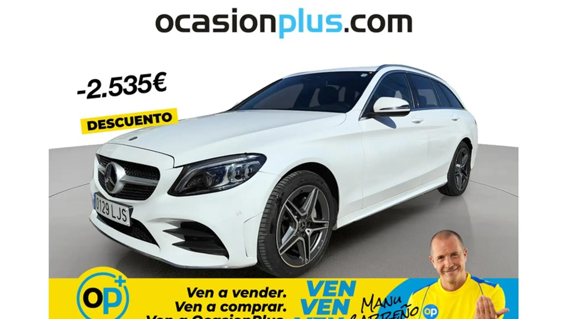 Mercedes-Benz C 220 Estate 220d 4Matic 9G-Tronic Blanco - 1