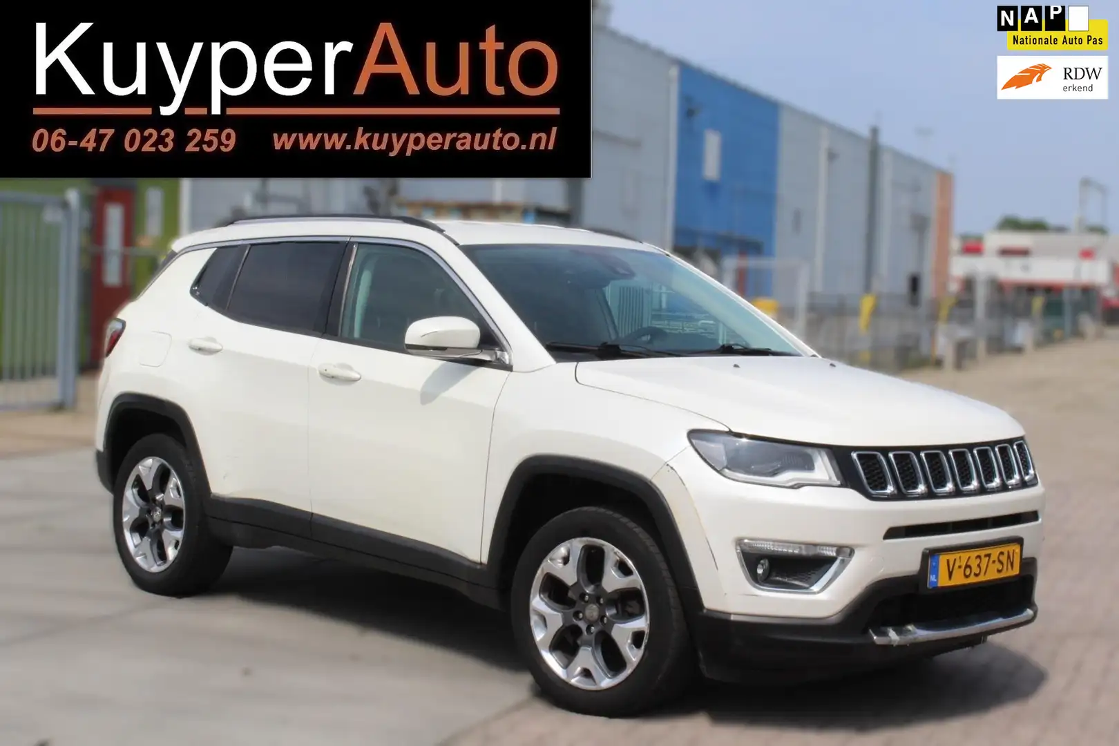 Jeep Compass VAN J2MN1A BEDRIJFSWAGEN AUTOMAAT 4wd 1e eig, BOMV Wit - 1