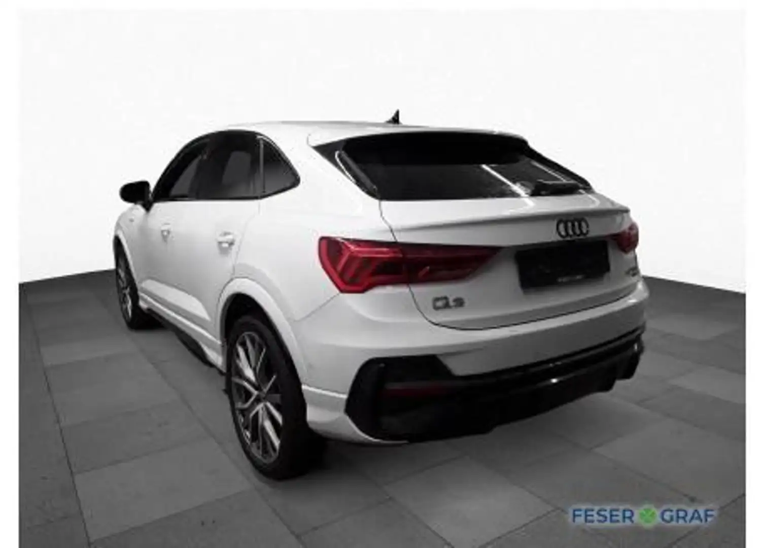 Audi Q3 Sportback 40 TFSI qu S Line Int Pano,Navi,LED,Lede Weiß - 2