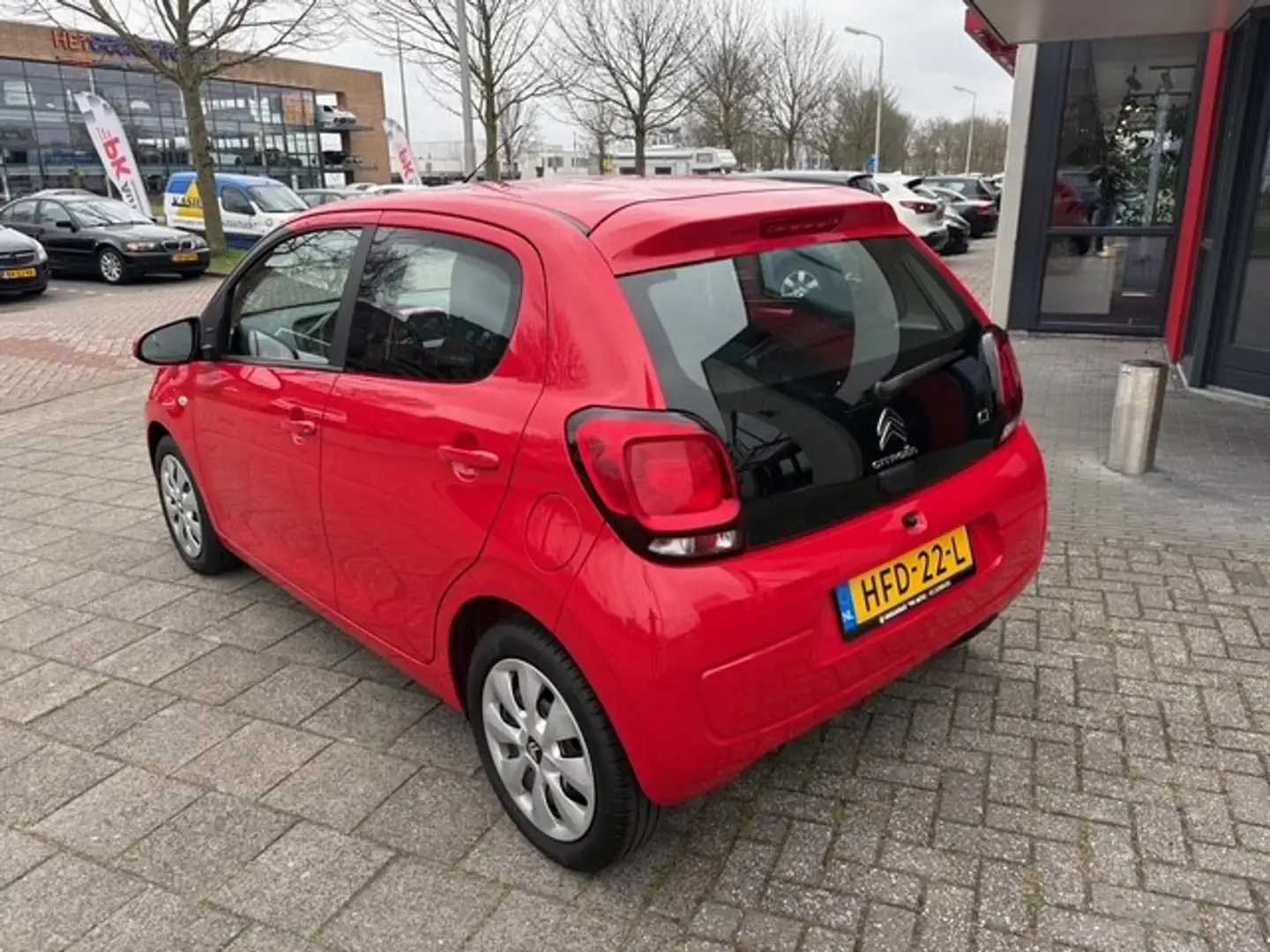 Citroen C1 1.0 VTi Feel | Navi | Cruise | 47.212 km Dealerond Rood - 2