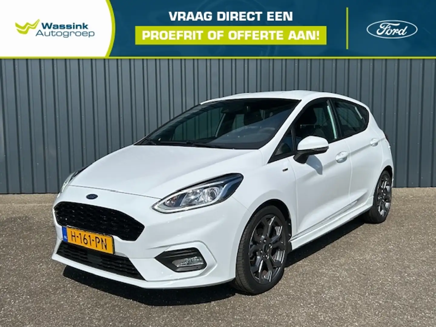 Ford Fiesta 1.0 EcoBoost 95pk 5dr ST-Line I Cruise Control I W Blanc - 1