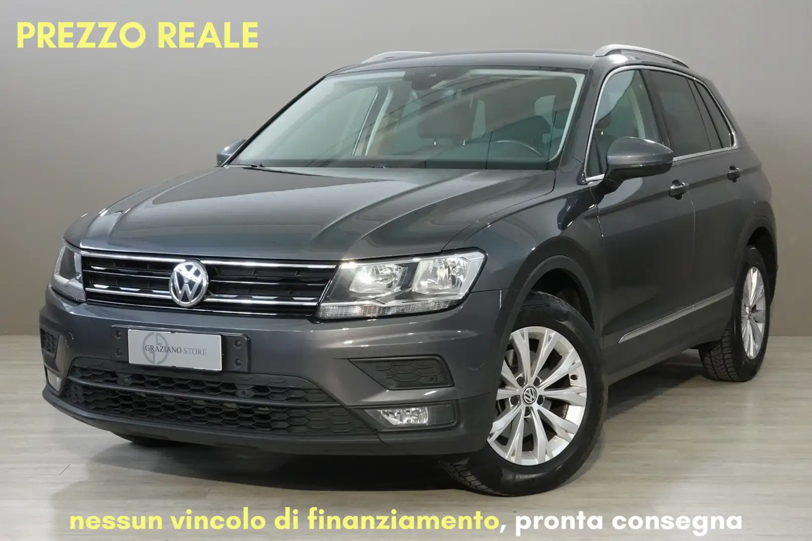 Volkswagen Tiguan VOLKSWAGEN Tiguan 2.0 TDI SCR DSG Business BlueMo Grigio - 1