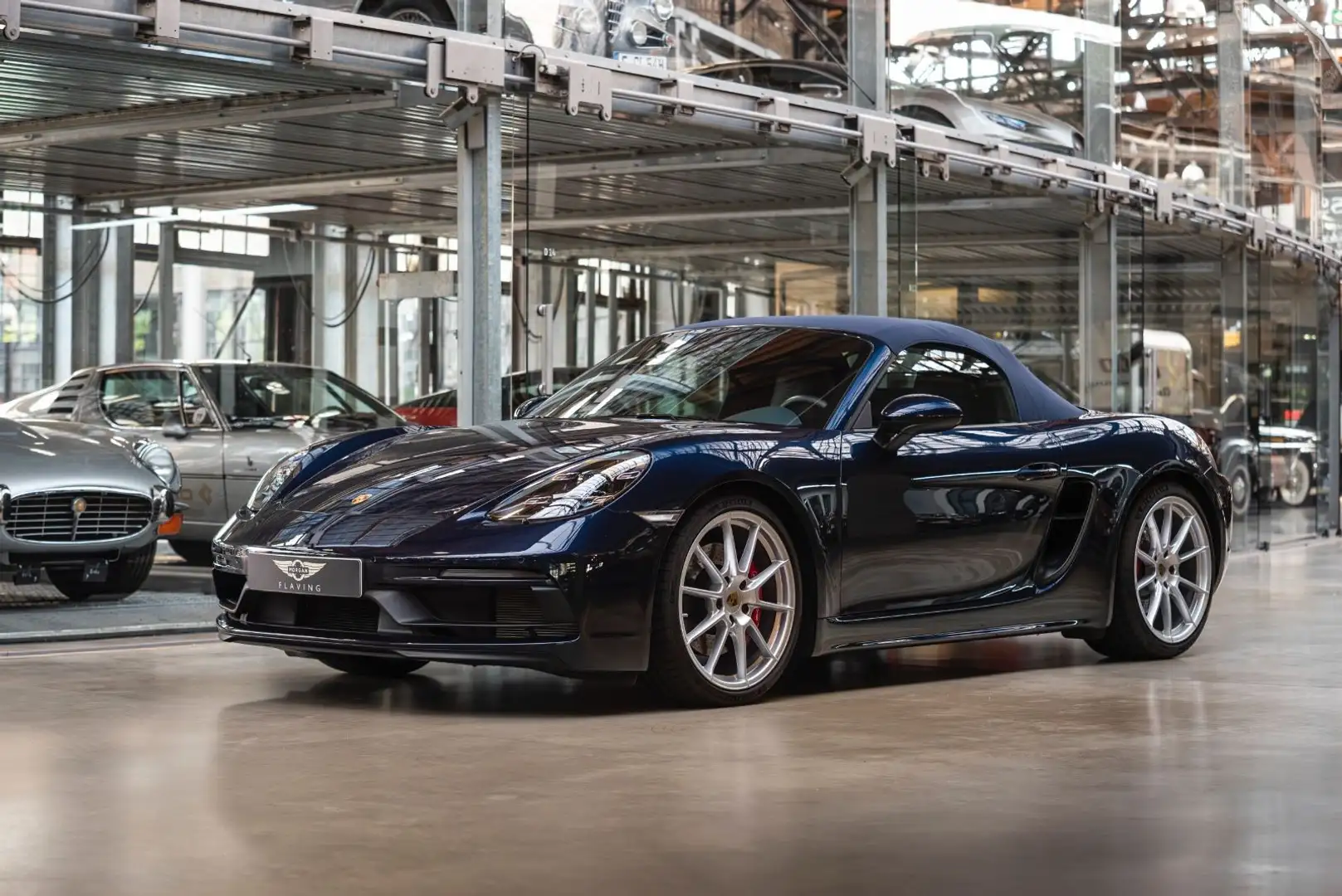 Porsche Boxster GTS 4.0 - Schalter - 1. Hd. - Individual - Kék - 2