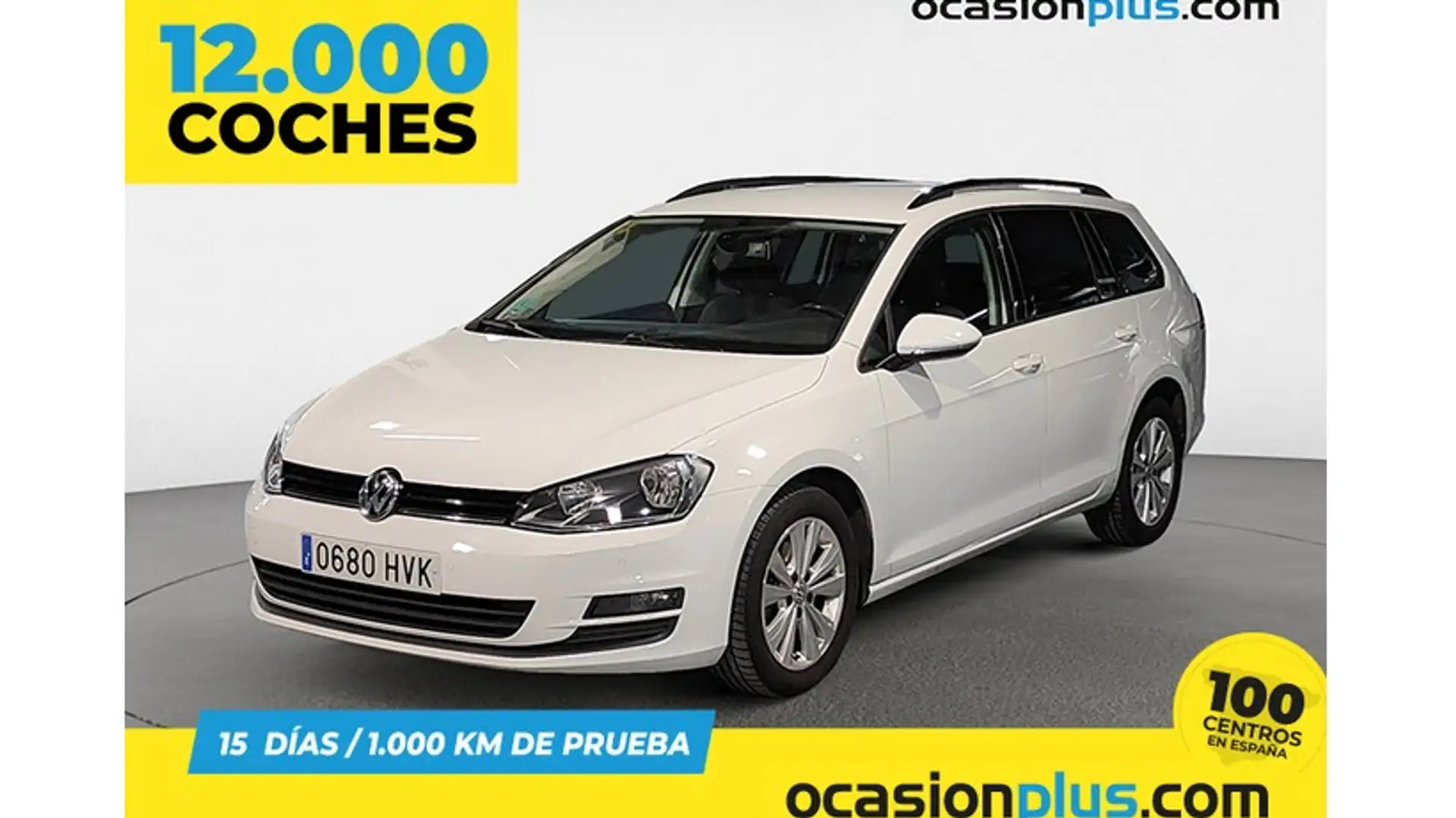Volkswagen Golf Variant 1.4 TSI BMT Advance DSG 122 Blanco - 1