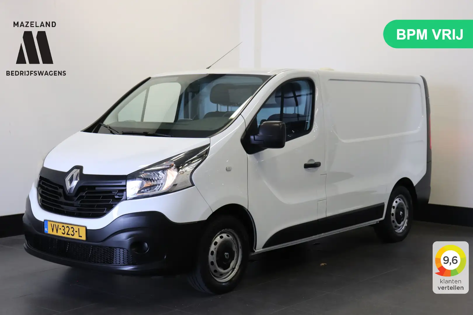 Renault Trafic 1.6 dCi - Airco - Navi - Cruise - PDC - € 8.750,- Wit - 1