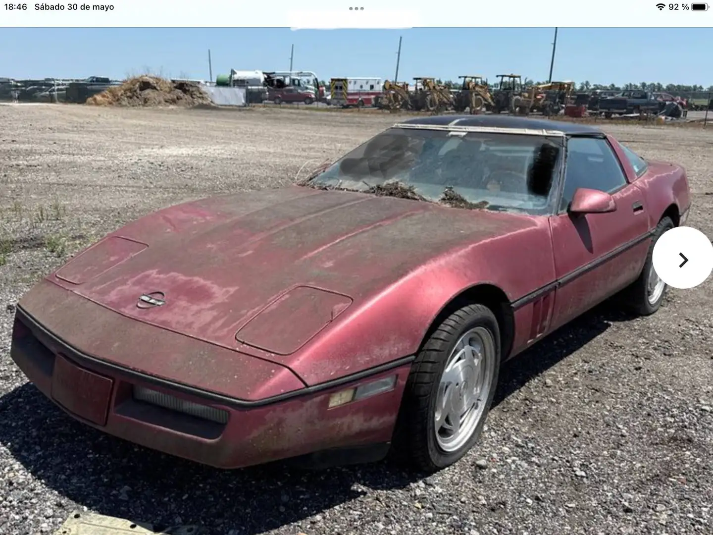 Chevrolet Corvette Corvette Coupé Targa Burdeos - 1