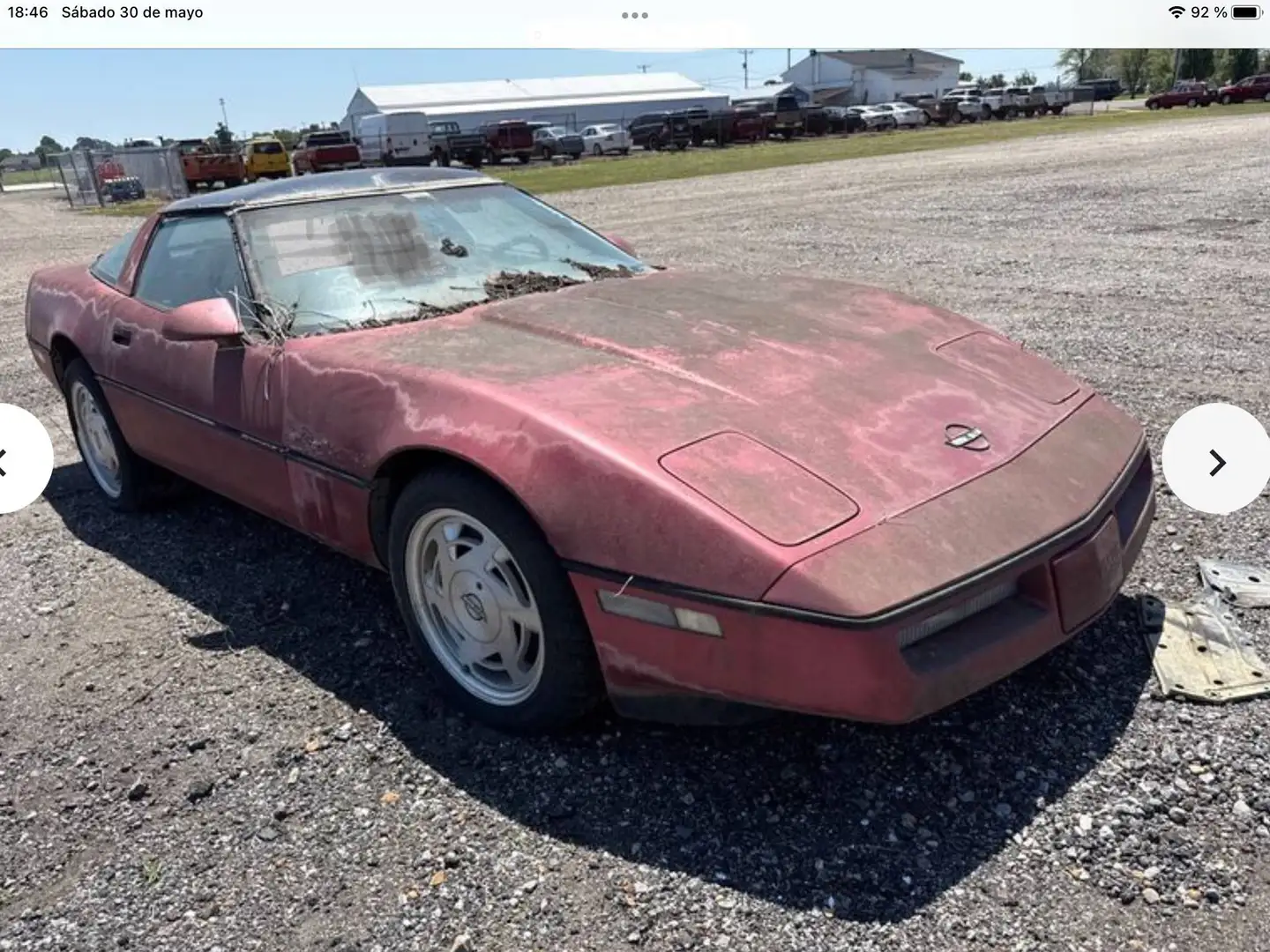 Chevrolet Corvette Corvette Coupé Targa Burdeos - 2