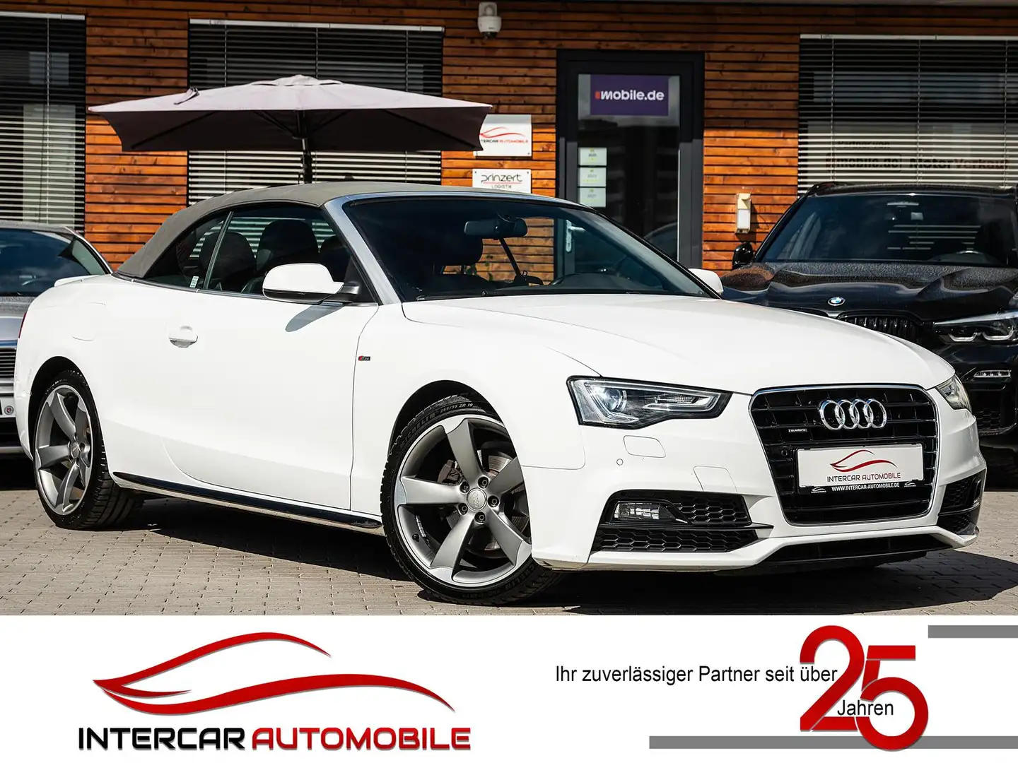 Audi A5 Cabriolet 2.0 TDI quattro |Sport Plus|CarPlay| Weiß - 1
