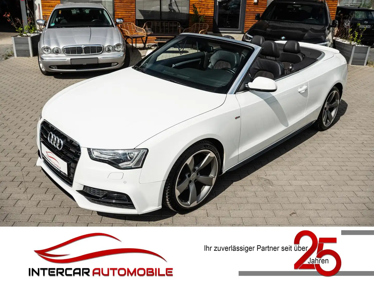Audi A5 Cabriolet 2.0 TDI quattro |Sport Plus|CarPlay| Weiß - 2