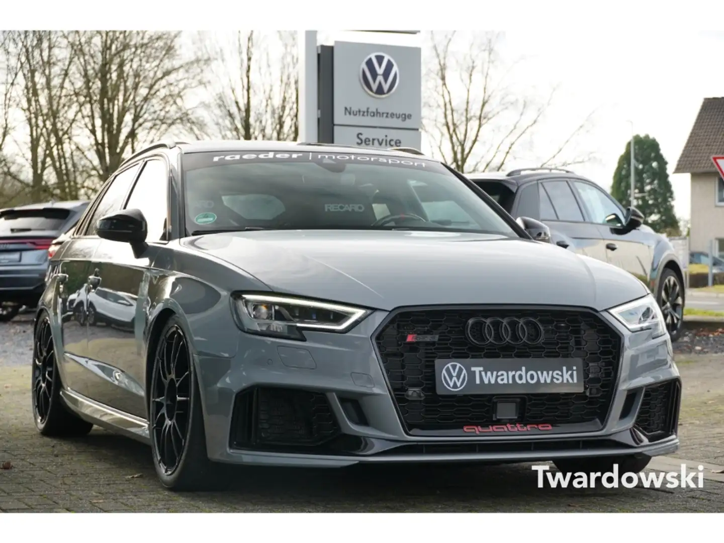 Audi RS3 Matrix Recaro Carbon KW Kam ACC B&O EVENTURI Grau - 1