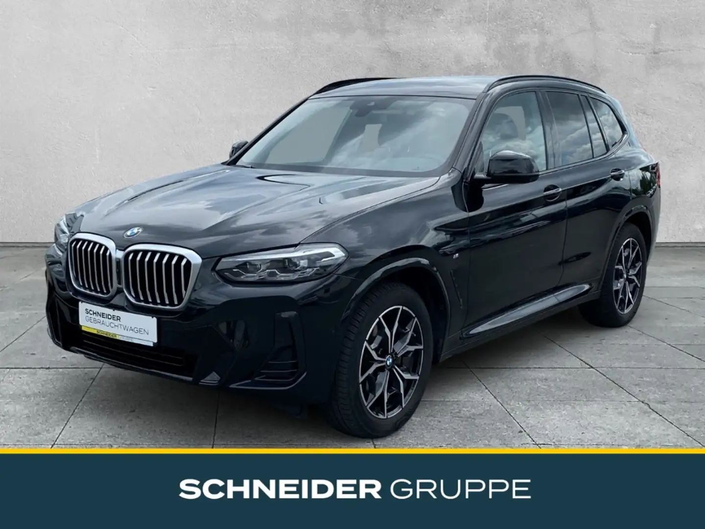 BMW X3 xDRIVE 20i M SPORT 360Â KAMERA+NAVI+LEDER+SHZ - 36 Schwarz - 1