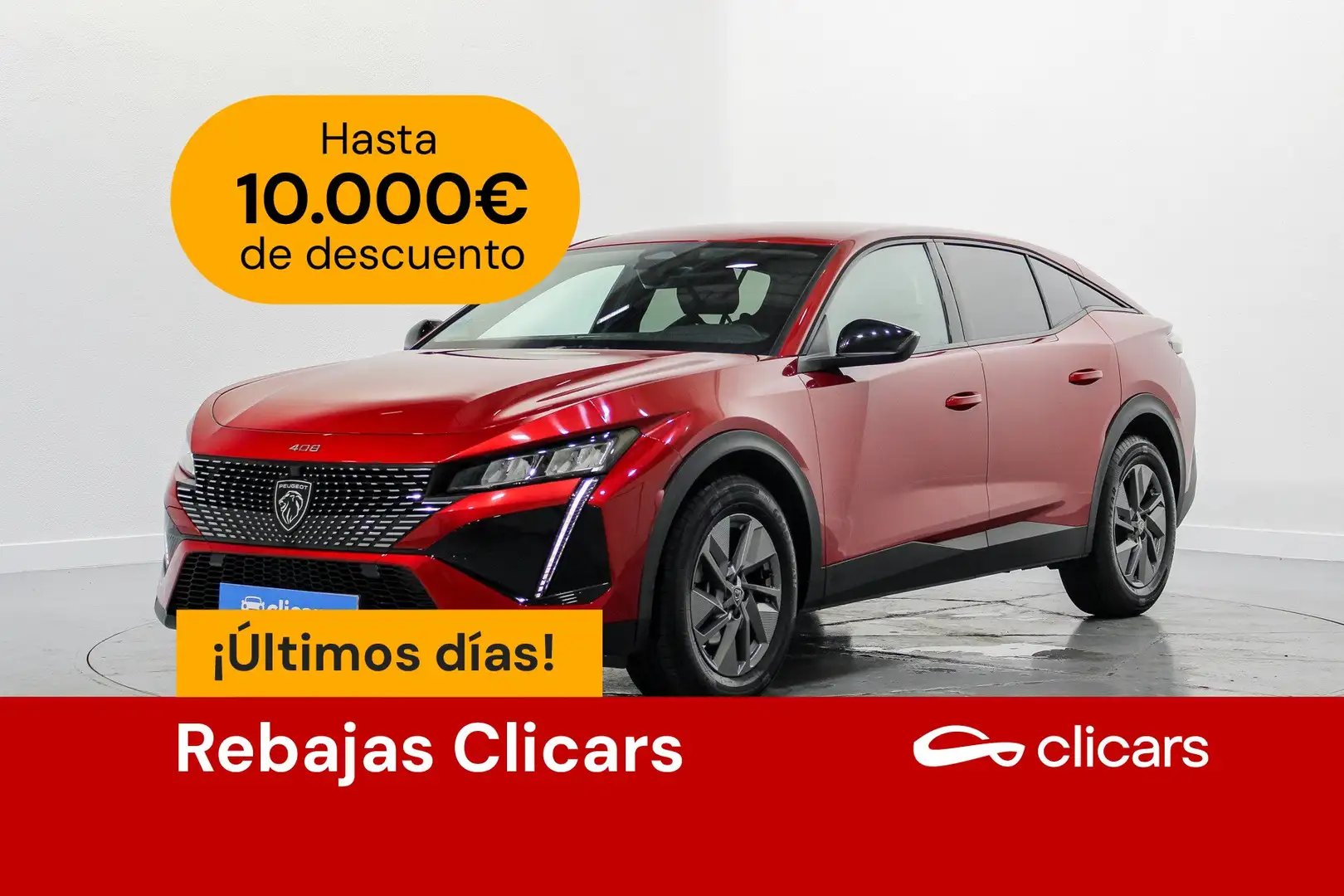 Peugeot 408 PureTech 130 Allure EAT8 Rojo - 1