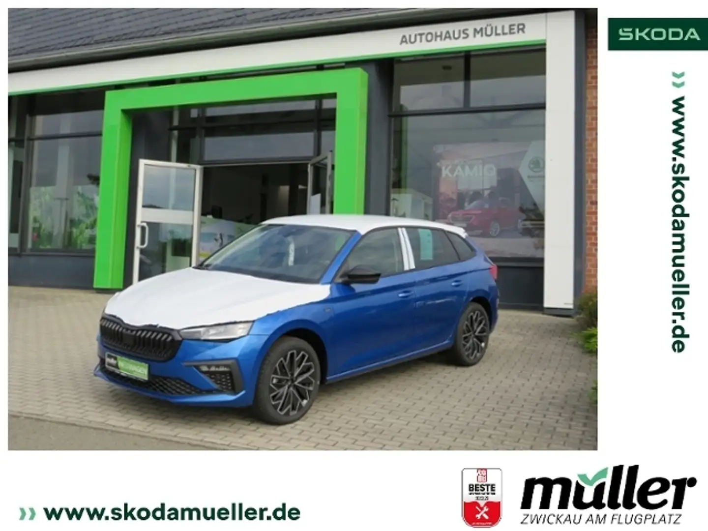 Skoda Scala Tour 1,0TSI 85kW LED SHZ SmartLink Blu/Azzurro - 1
