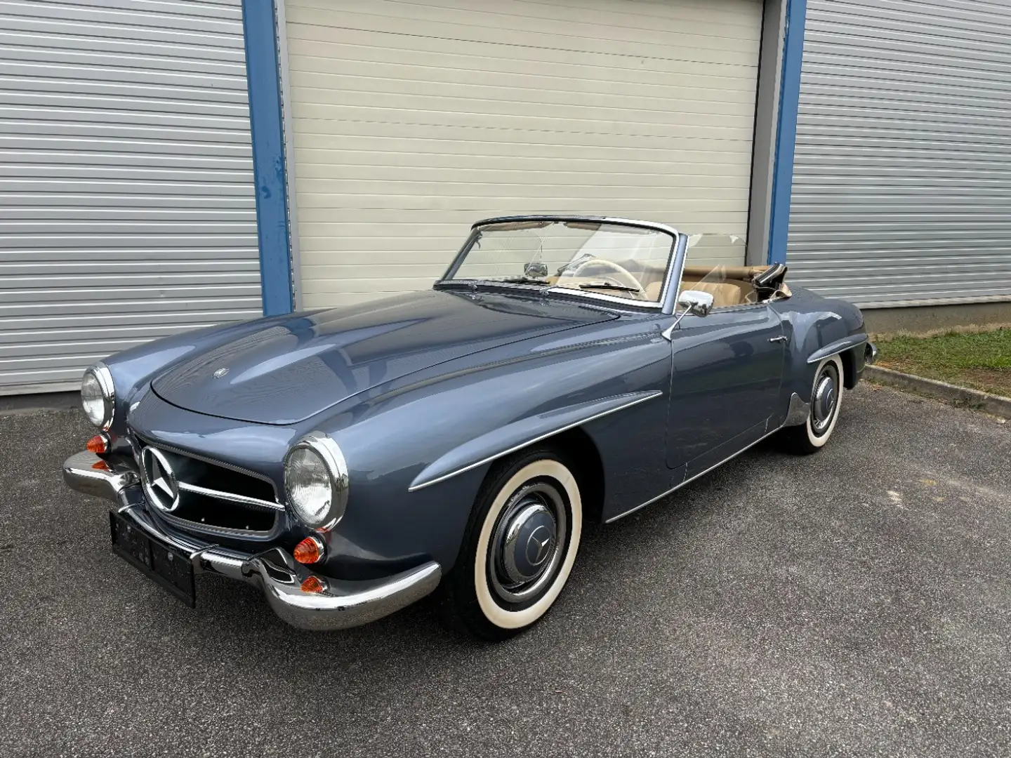 Mercedes-Benz 190 SL Blau - 2