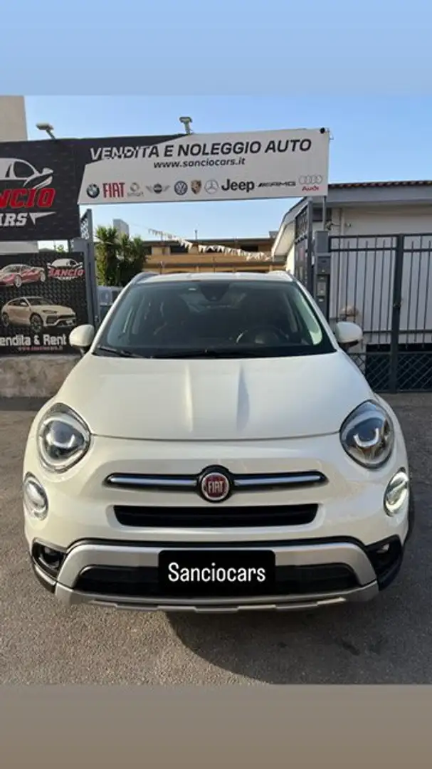 Fiat 500X 500 X 2015 1.6 mjt Cross 4x2 120cv my18 Bianco - 1