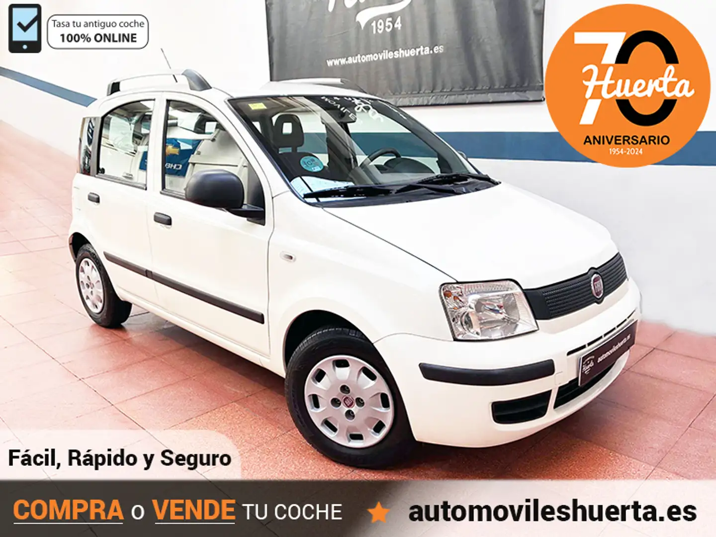 Fiat Panda 1.2 Lounge Blanco - 1