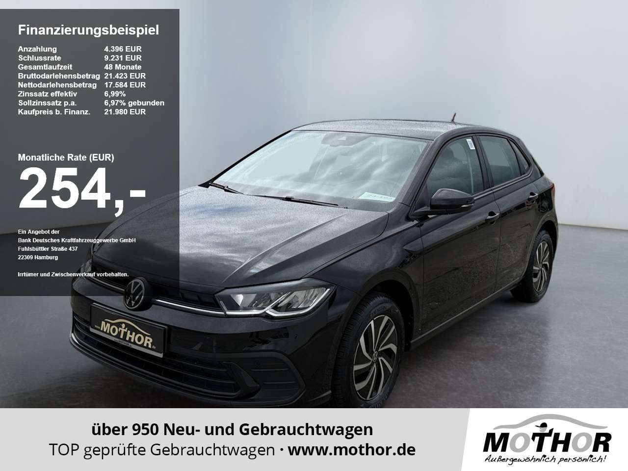 Volkswagen Polo 2025 — VI Life 1.0 TSI DSG Navi via App-Connect LM