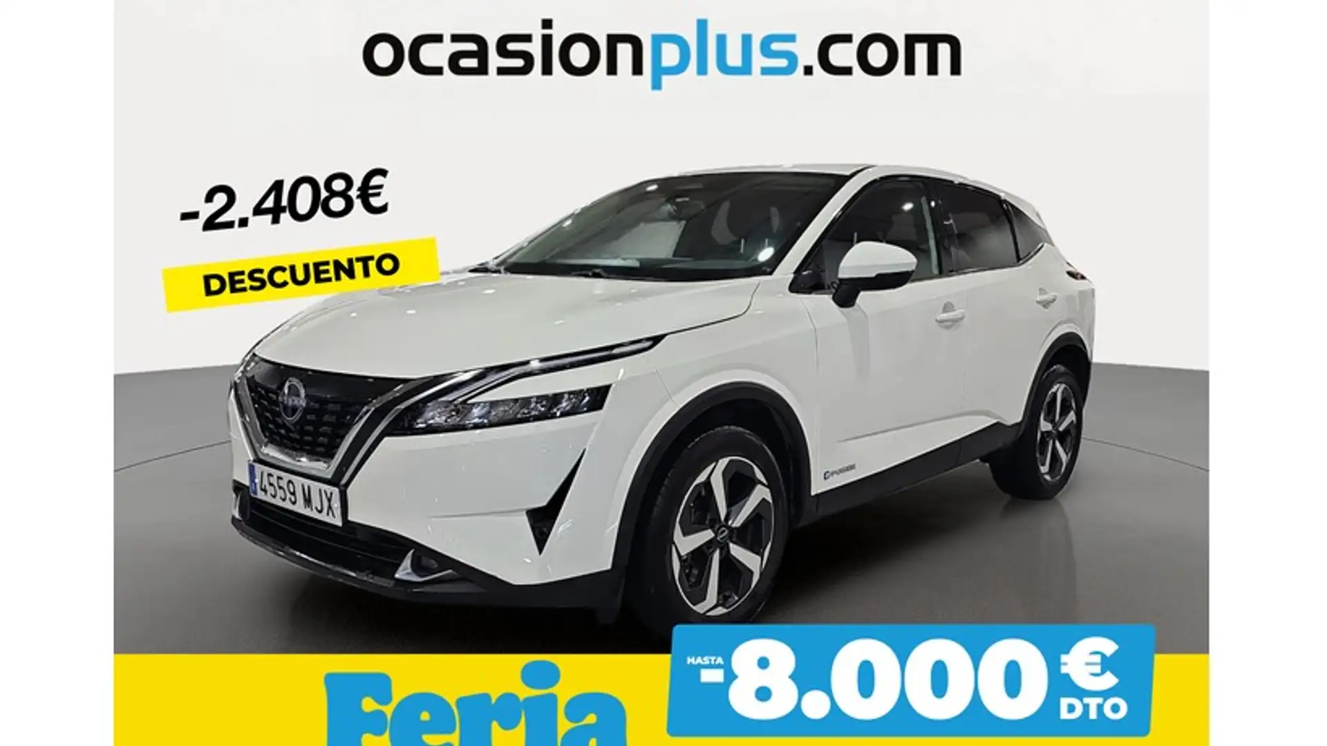 Nissan Qashqai E-POWER N-Connecta 4x2 140kW Wit - 1
