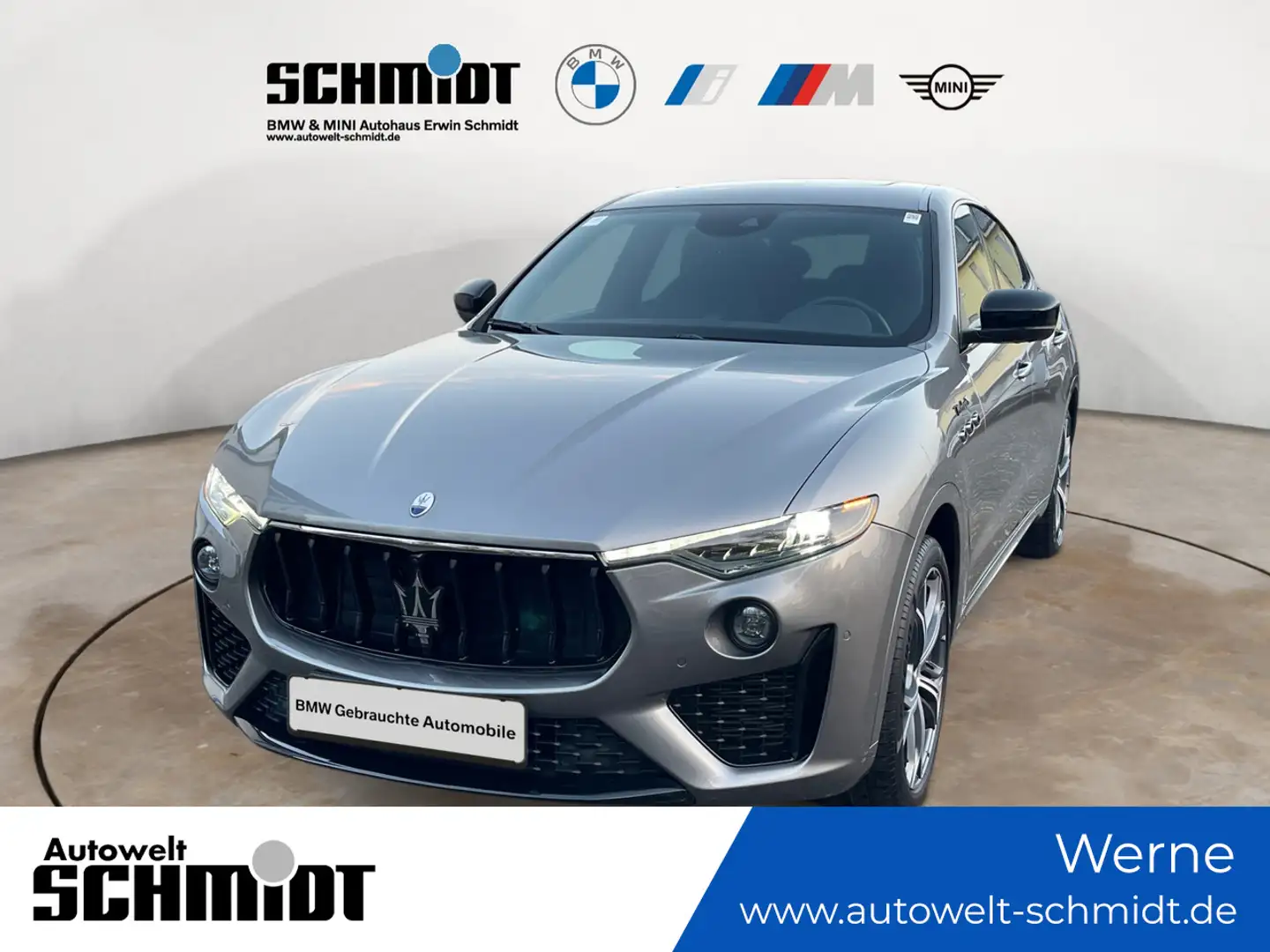Maserati Levante Modena S + GARANTIE-bis-07.2027 Silber - 1