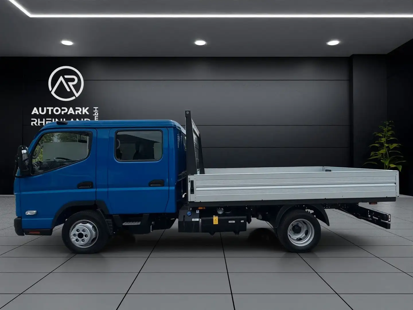 Mitsubishi Canter -FUSO*3C15D*DOKA-Pritsche*Klima*AHK 3,5t Blau - 1
