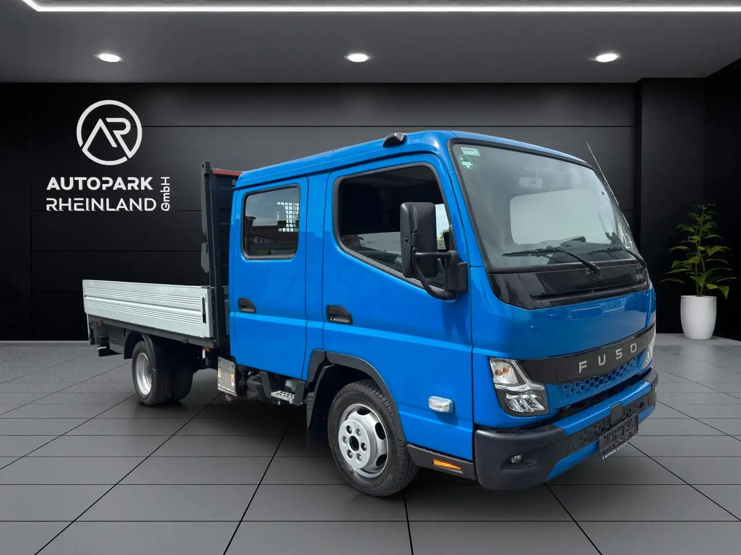Mitsubishi Canter -FUSO*3C15D*DOKA-Pritsche*Klima*AHK 3,5t Blau - 2
