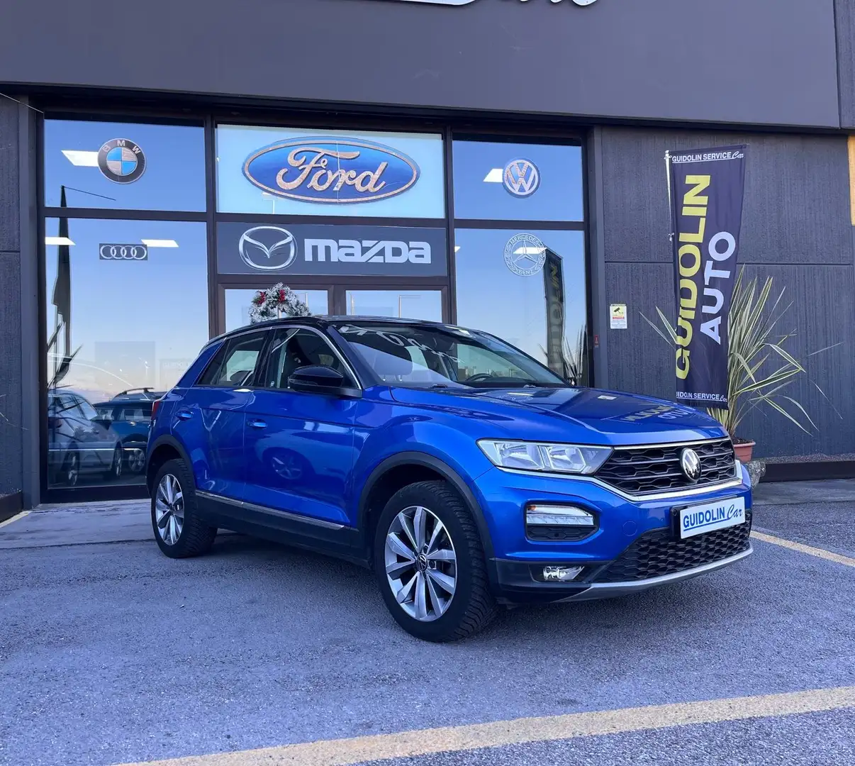 Volkswagen T-Roc 1.0 TSI Style BlueMotion Techn. NAVI SENS COCKPIT Blu/Azzurro - 1