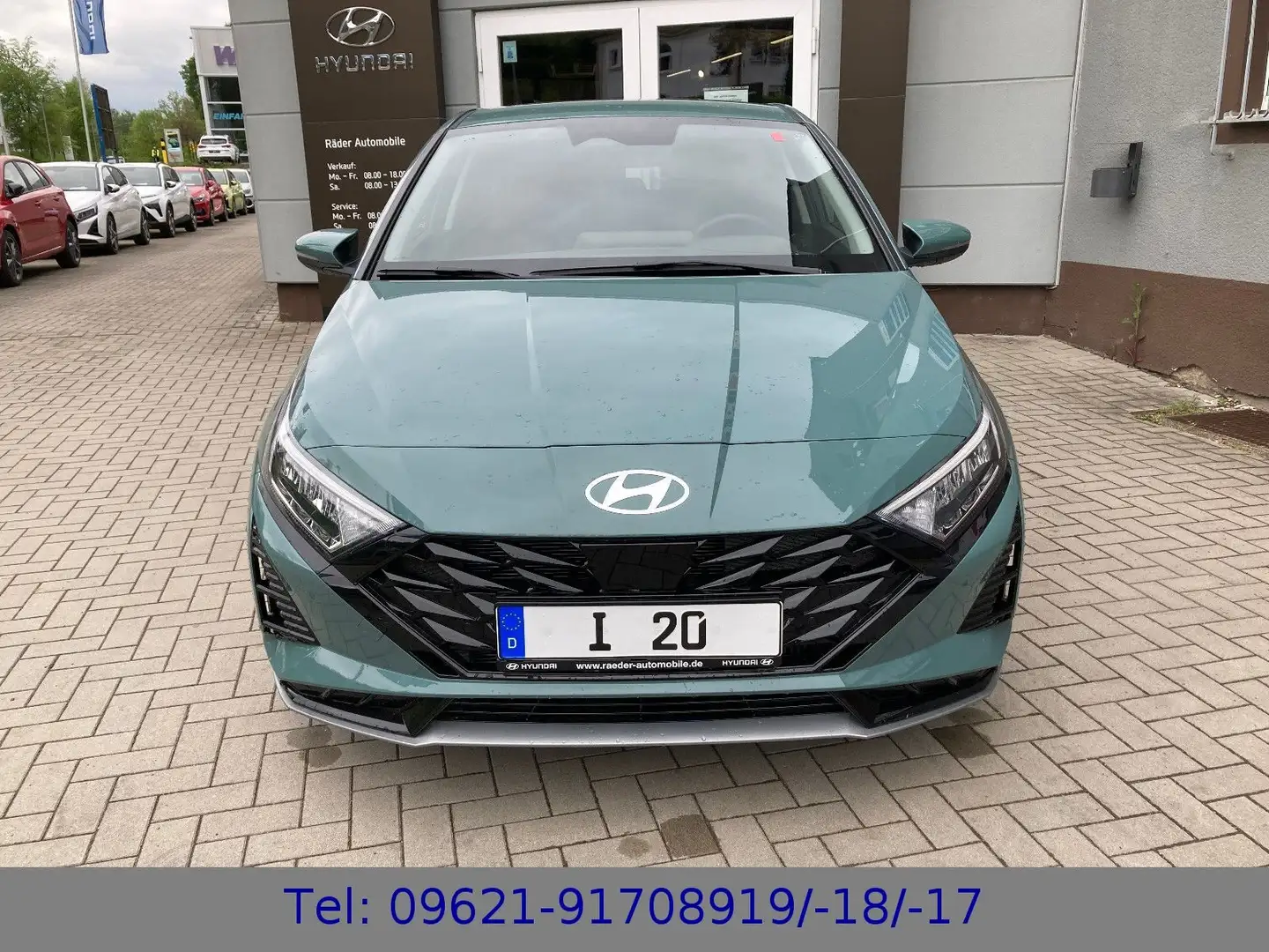 Hyundai i20 FL 1.0 T-Gdi (120PS) Prime Aktion 2.99% 169.- Rate Zelená - 2
