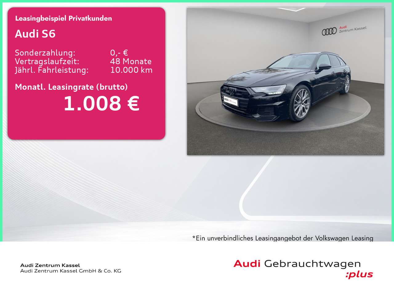 Audi S6 — Audi S6 S6 Av. 3.0 TDI quattro LED B&O Pano HuD AHK 360°