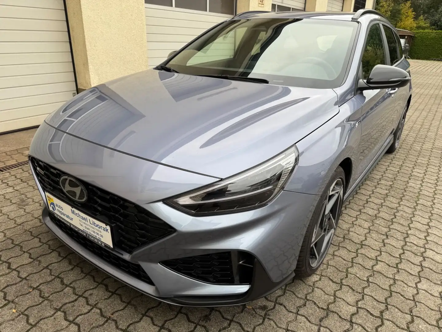 Hyundai i30 1.5 T-GDI Hybrid N Line DCT Bleu - 1