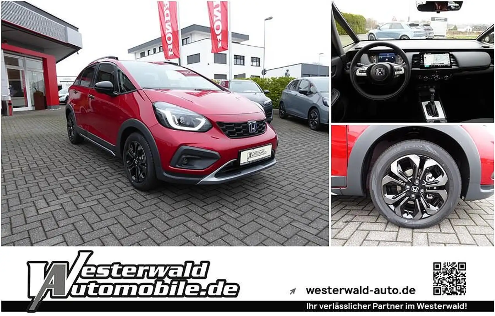 Honda Jazz Hybrid e:HEV 1.5 i-MMD Crosstar Advance Style Rot - 1