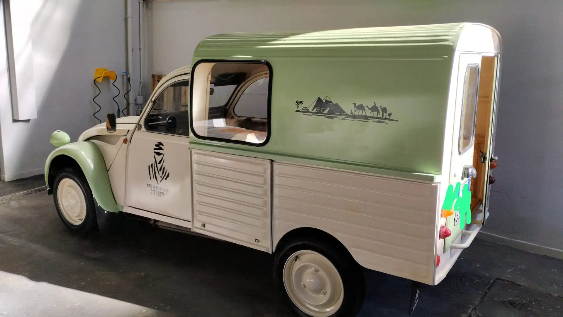 Citroen 2CV 2CV AK FURGONETTE zelena - 1