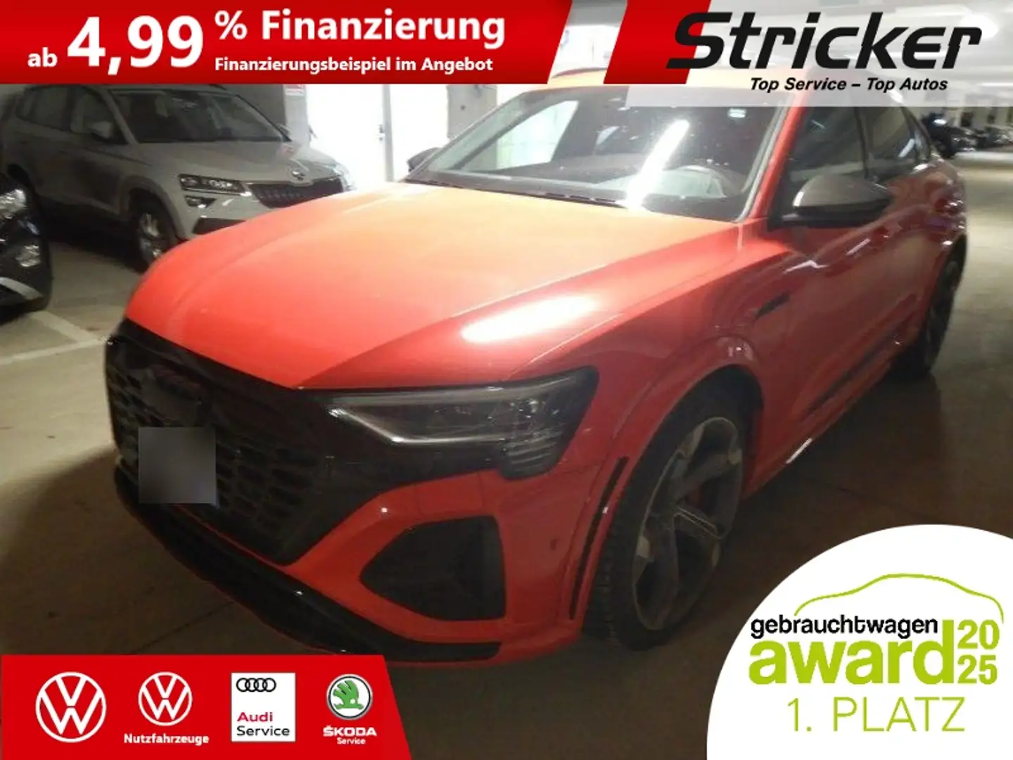 Audi SQ8 e-tron Sportback quattro 712,-ohne Anzahlung B&O Pano Le Красный - 2