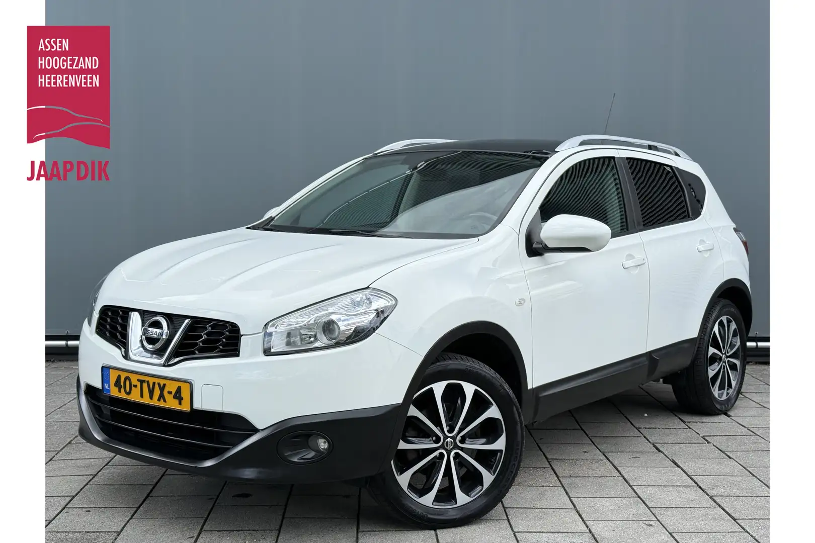 Nissan Qashqai BWJ 2012 | 1.6 117PK Connect Edition | TREKHAAK | Wit - 1