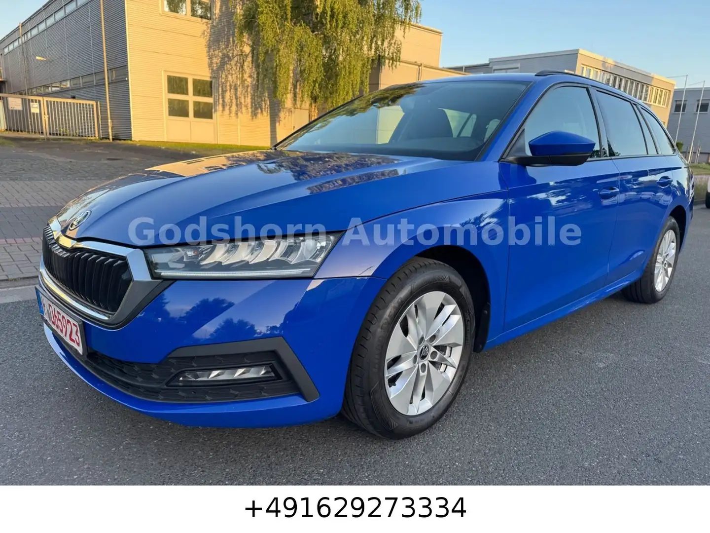 Skoda Octavia Combi Ambition 1 Hand/LED/AHK/Line Assis Blu/Azzurro - 2