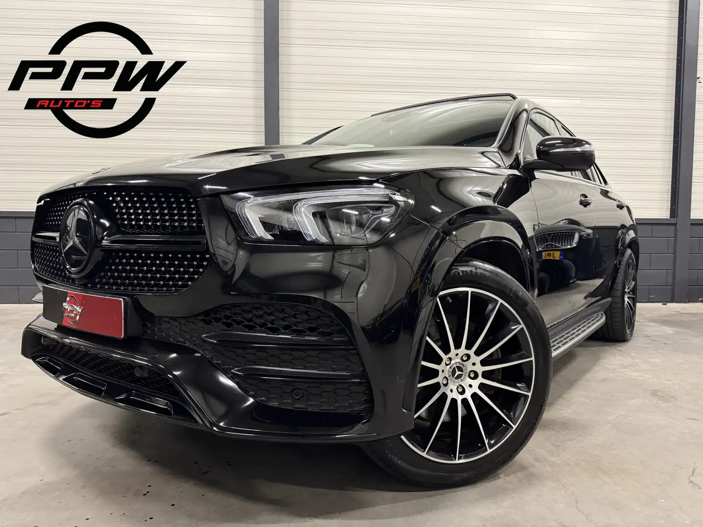 Mercedes-Benz GLE 350 Coupé e 4MATIC AMG PANO/LUCHTVERING/BURMESTER/TREK Noir - 1