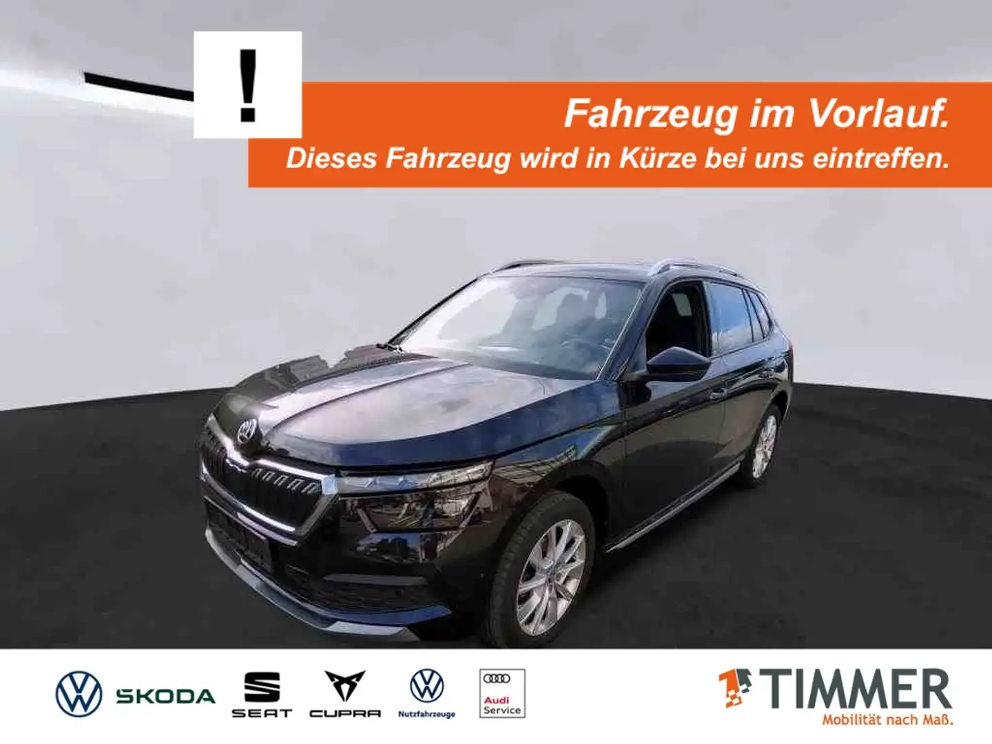 Skoda Kamiq 1.0 TSI STYLE *AHK *LED *ACC *RKAM *VIRTUAL *NAVI Schwarz - 1