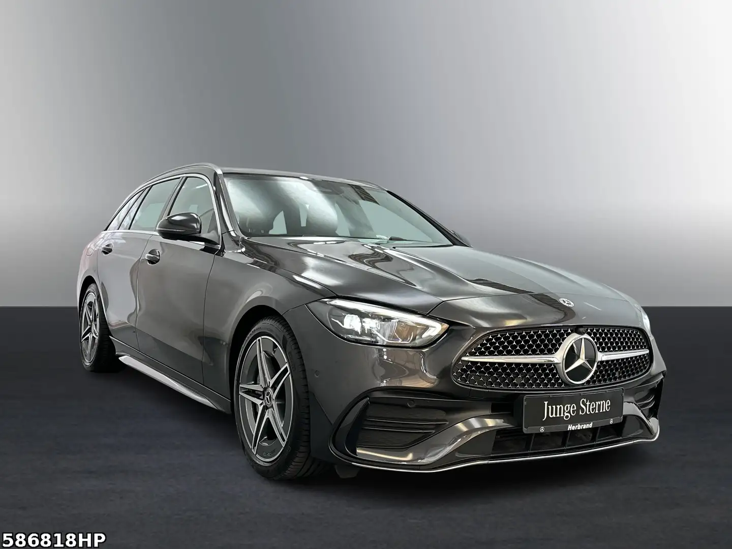 Mercedes-Benz C 220 d T AMG *AHK Distronic Ambiente LED Kamera Gris - 2