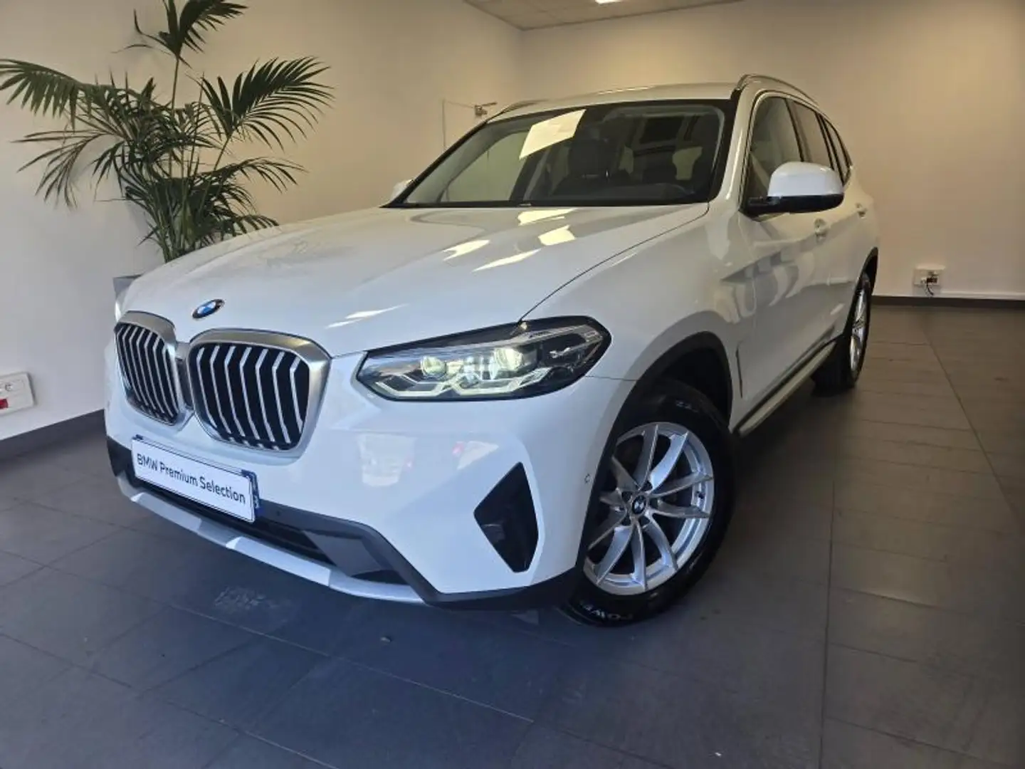 BMW X3 xDrive20d 190ch xLine Blanc - 1