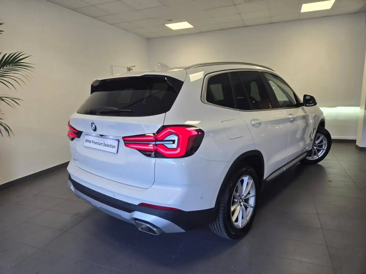 BMW X3 xDrive20d 190ch xLine Blanc - 2