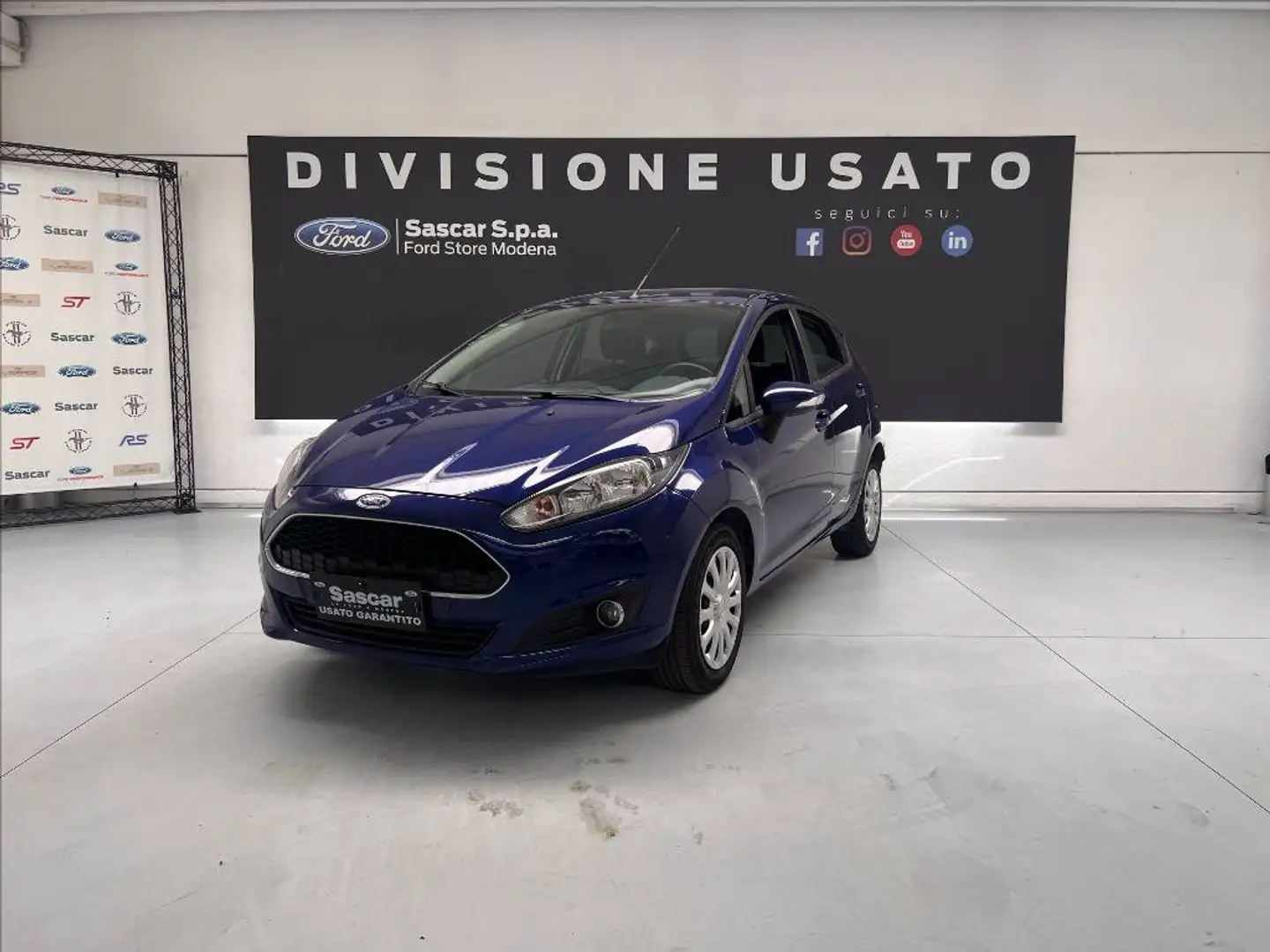 Ford Fiesta 5p 1.1 Connect Gpl s&s 75cv my20.75 Bleu - 1