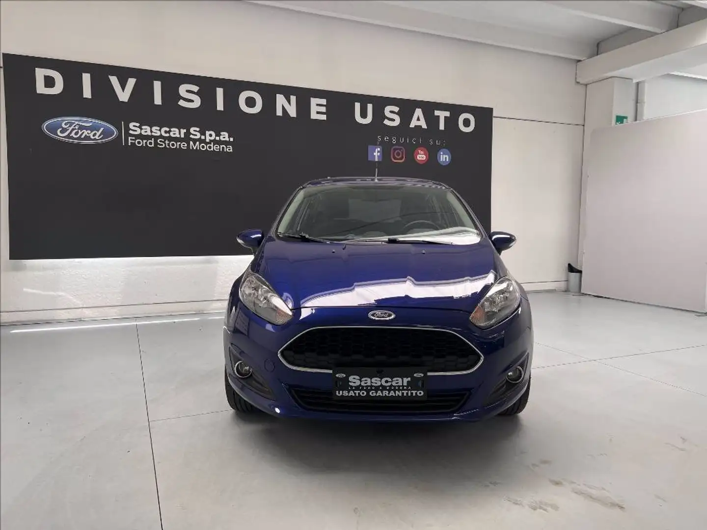 Ford Fiesta 5p 1.1 Connect Gpl s&s 75cv my20.75 Bleu - 2