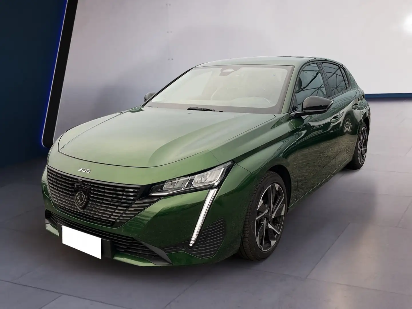 Peugeot 308 III 2021 1.5 bluehdi Allure Pack s&s 130cv Verde - 2