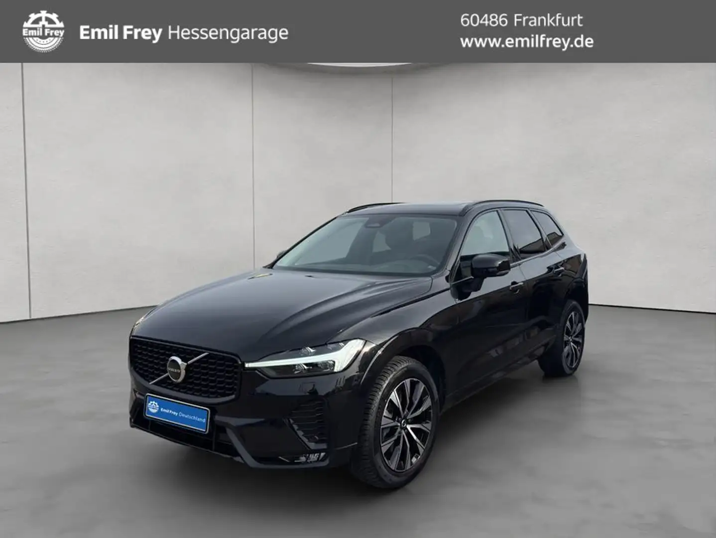Volvo XC60 XC60 B4 Plus-Dark Aut Glasd Nappaleder-Perforiert Schwarz - 1