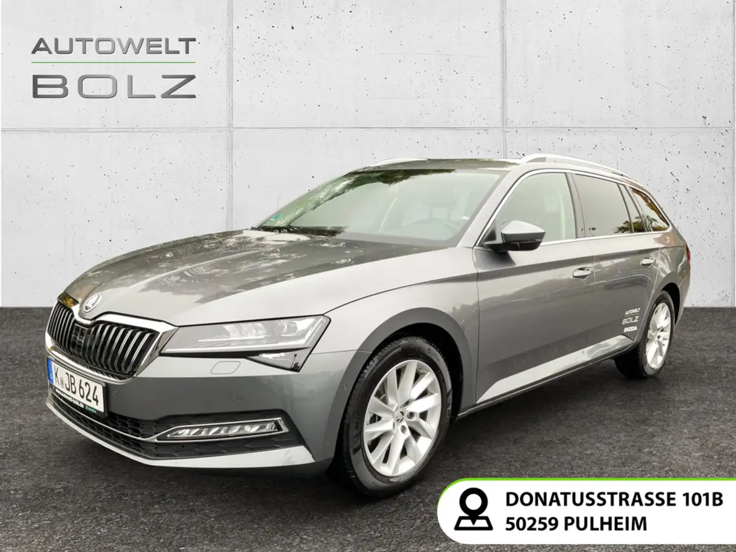 Skoda Superb Combi Style 1.5 TSI Navi Kamera digiCock Grau - 1