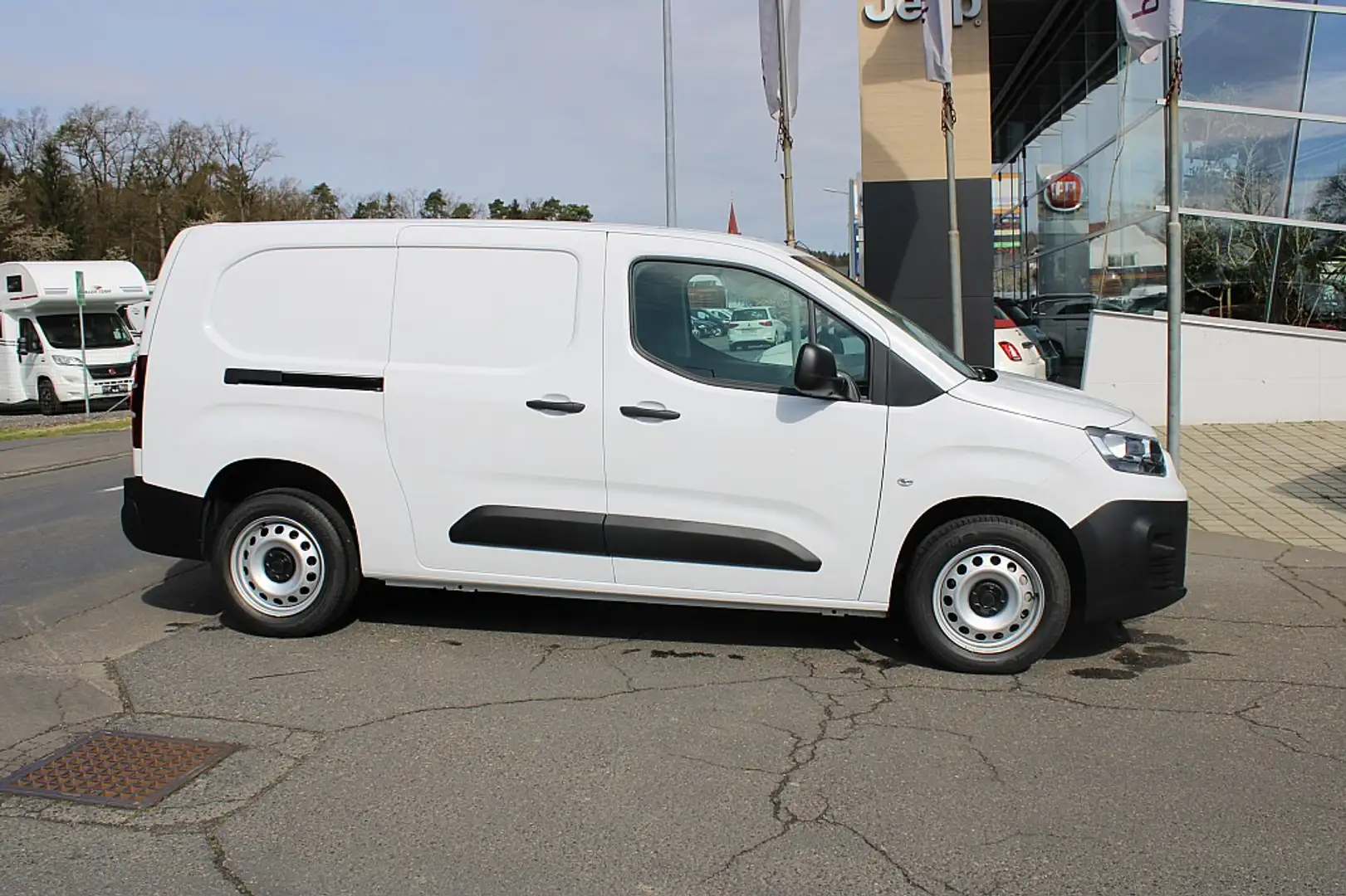 Fiat Doblo Doblo Kastenwagen BlueHDi 100 S&S M erh. Nutzlast Weiß - 1