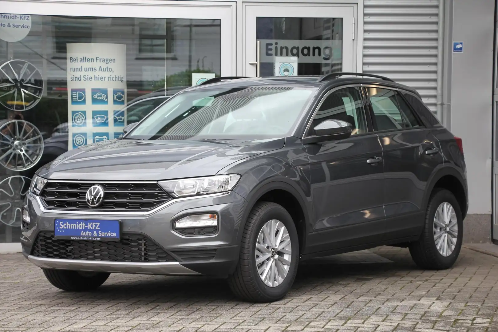 Volkswagen T-Roc 1.5 TSI Style DSG AHK LED Navi ACC elektr. Heck... Grigio - 1